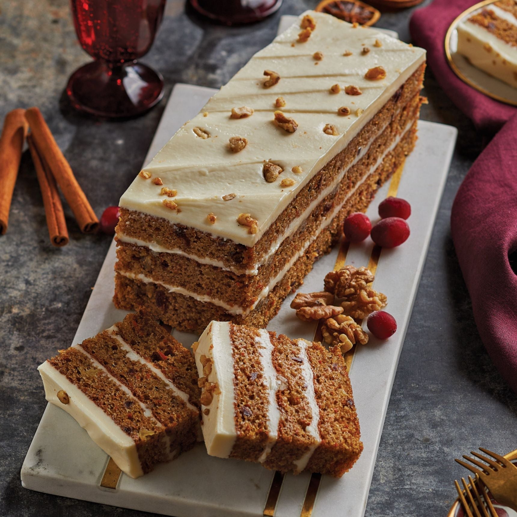 TOO TALL® Country Harvest Carrot Cake