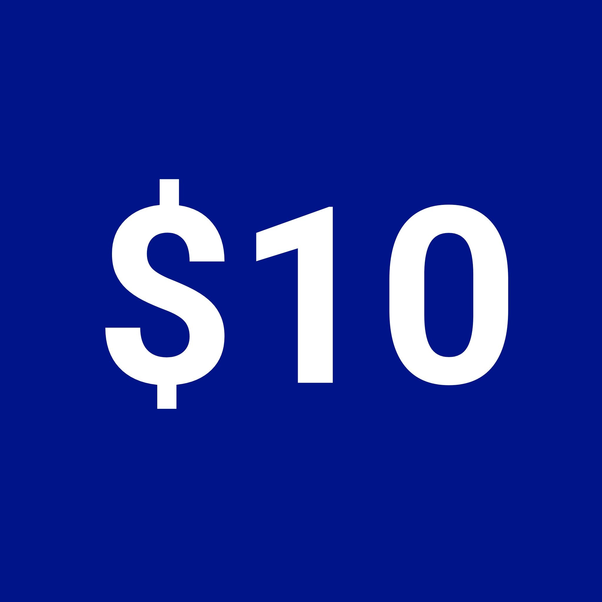 Under $10