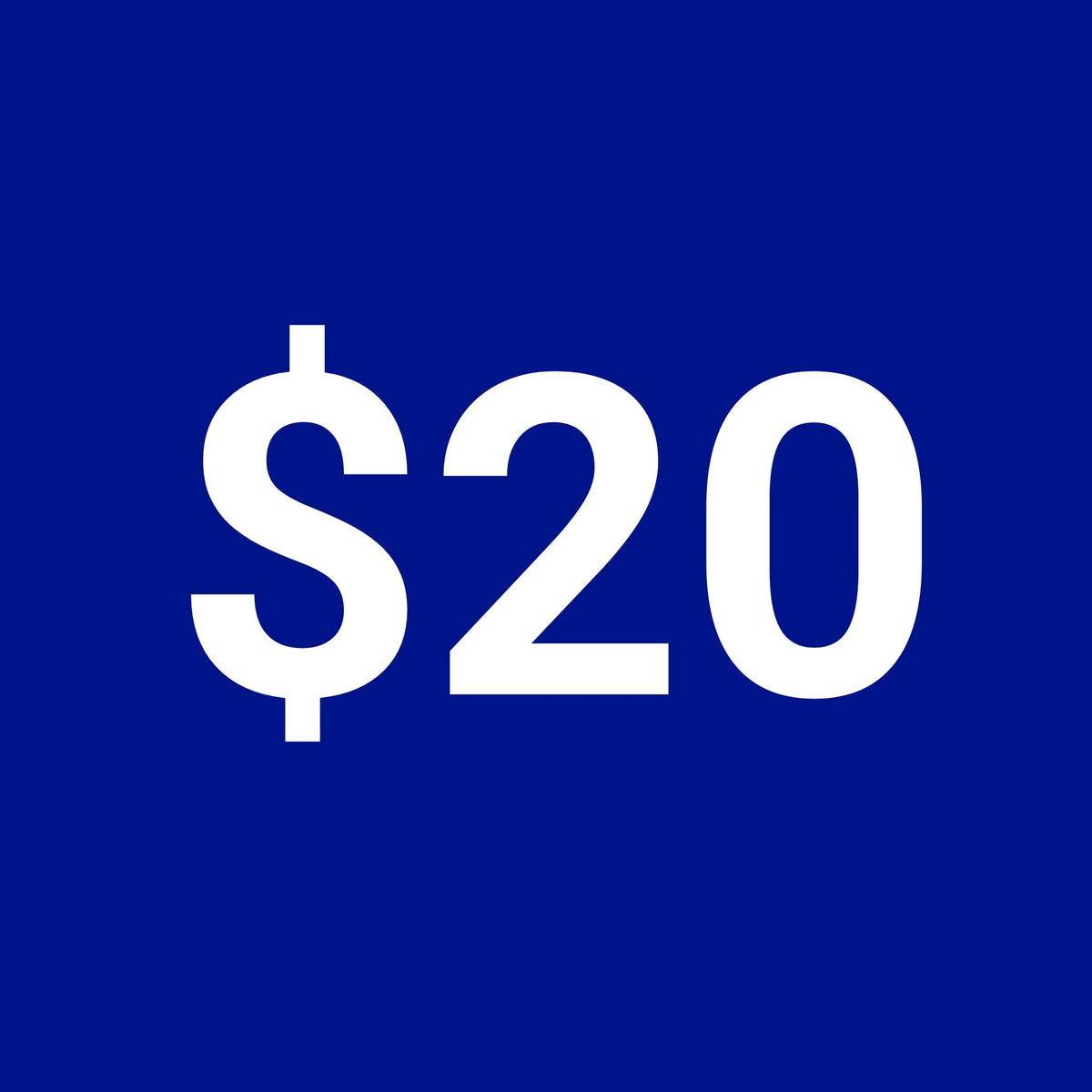 Under $20