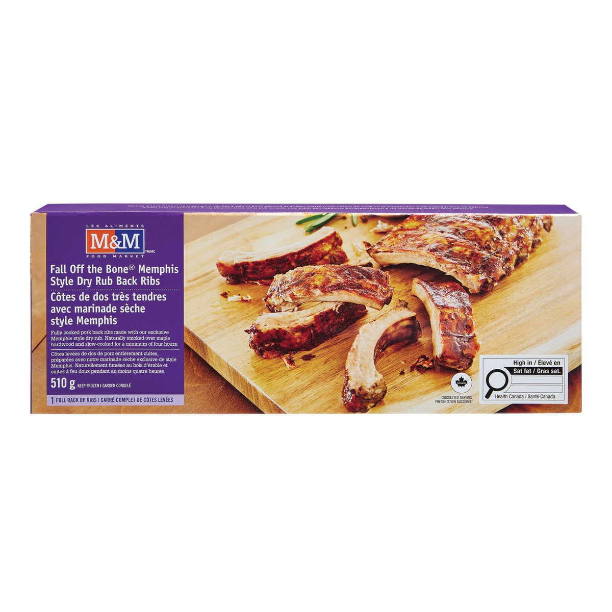 Fall Off the Bone® Memphis Style Dry Rub Back Ribs