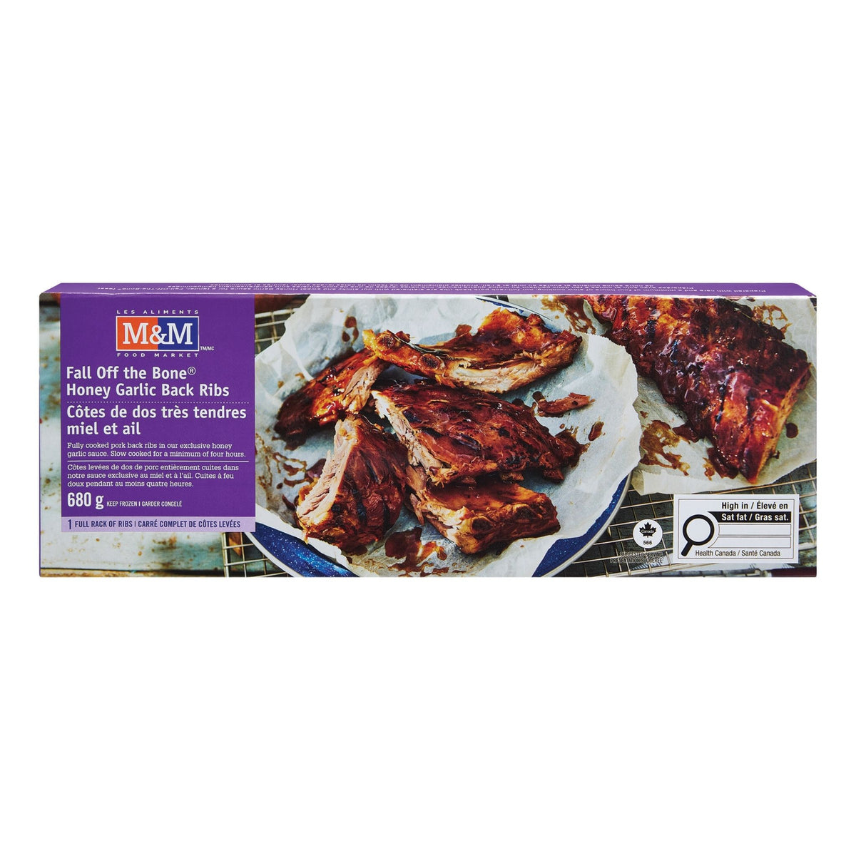 Fall Off the Bone® Honey Garlic Back Ribs