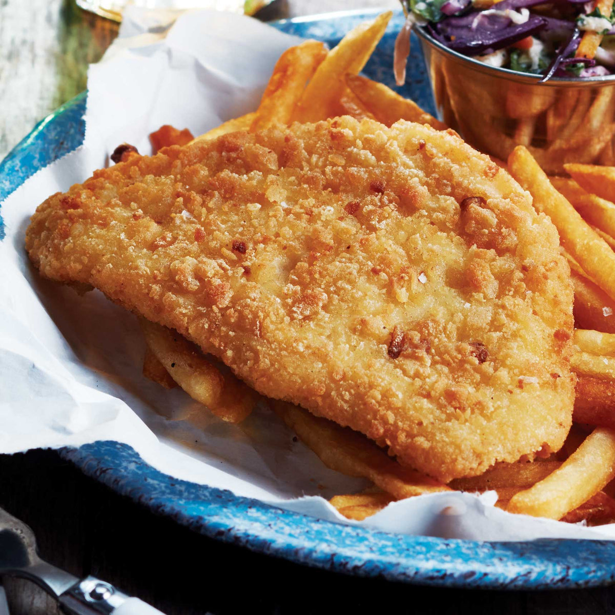 Crispy Breaded Chicken Breasts