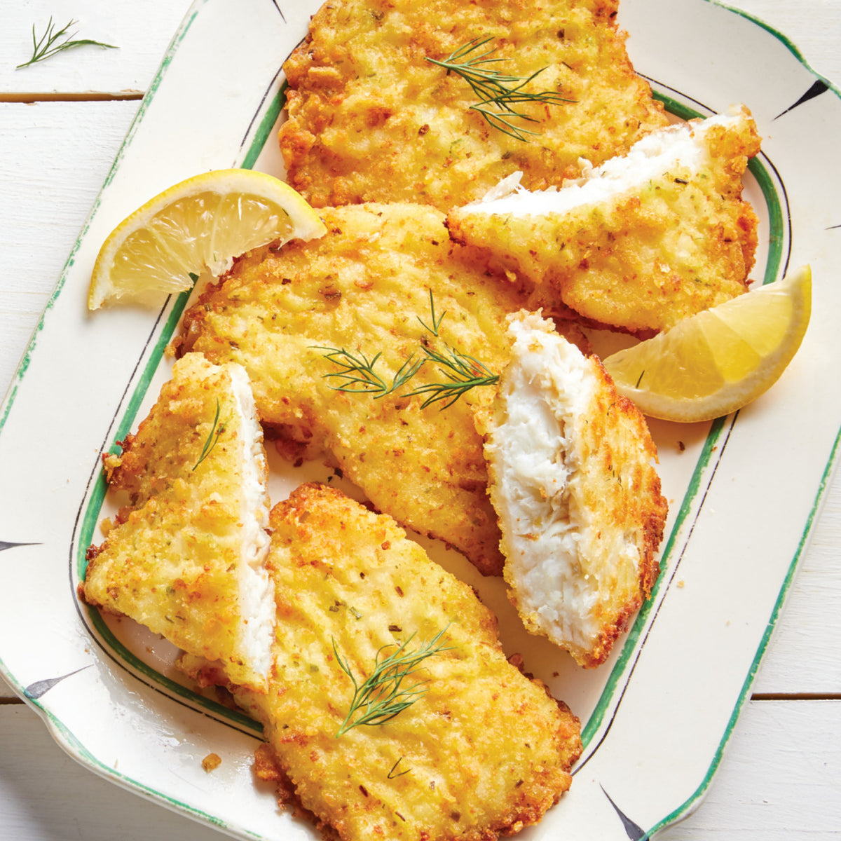 Potato Crusted Cod