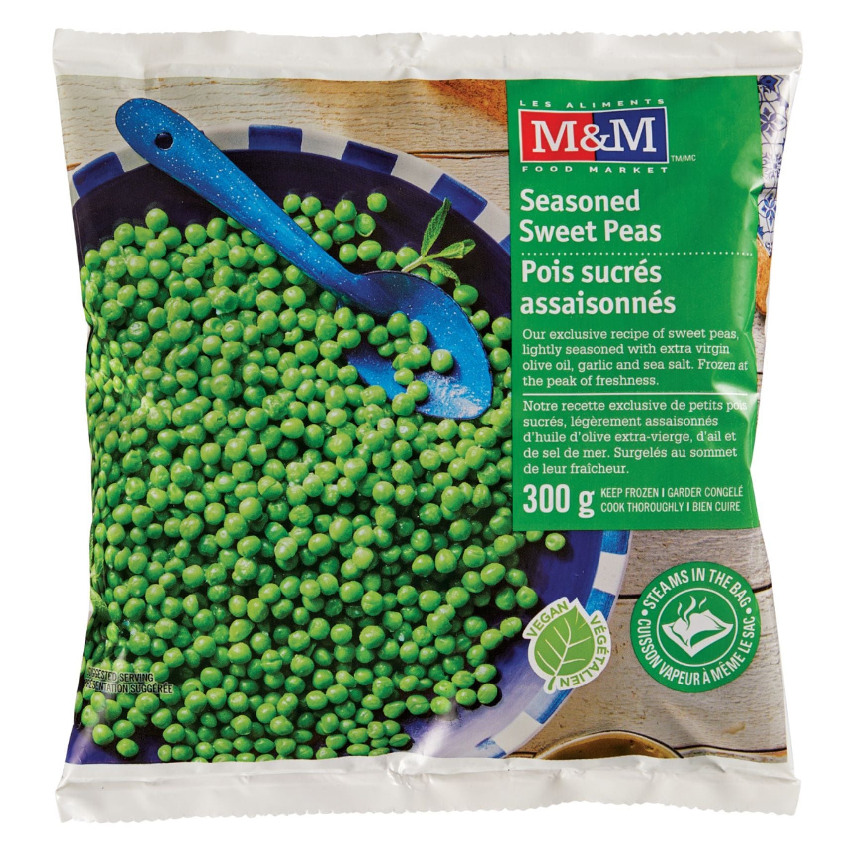 Seasoned Sweet Peas