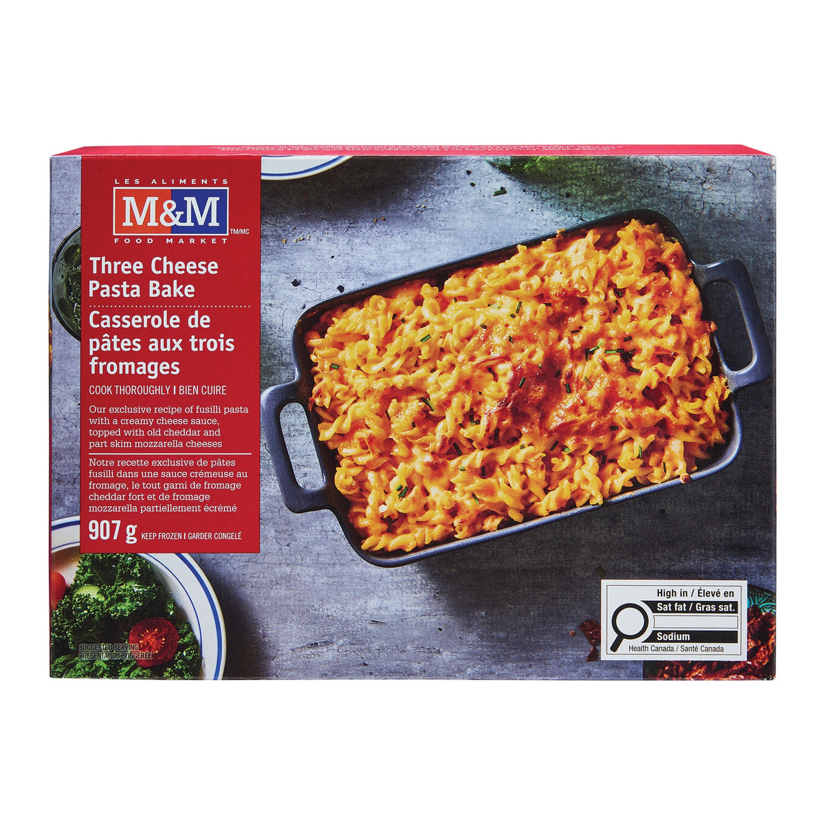 Three Cheese Pasta Bake