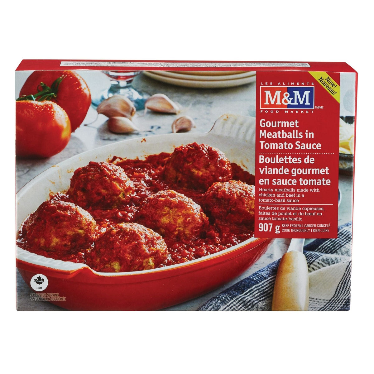 Gourmet Meatballs in Tomato Sauce