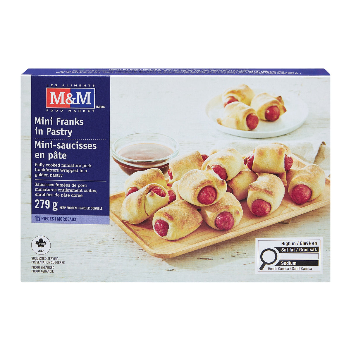 Mini Franks in Pastry