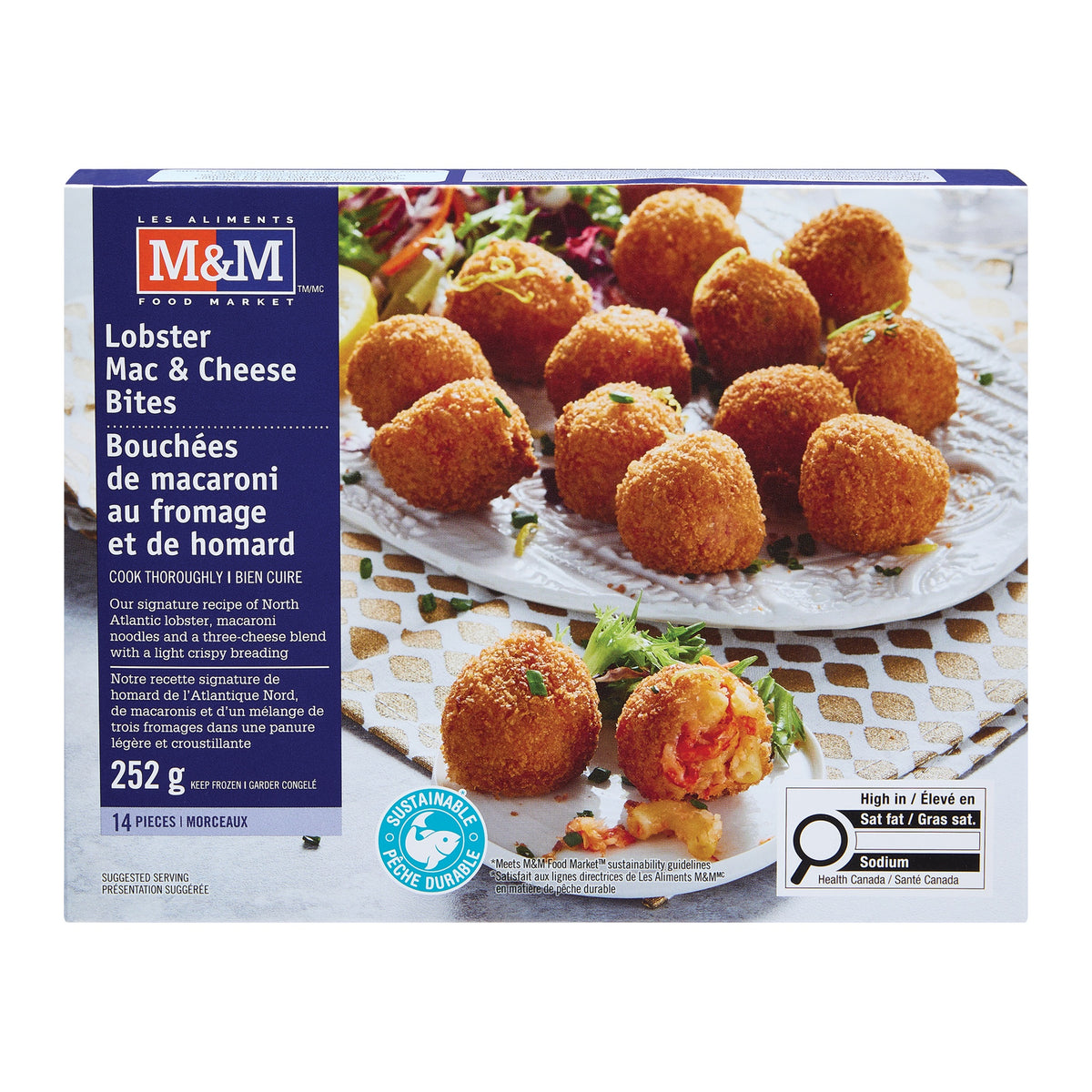 Lobster Mac & Cheese Bites