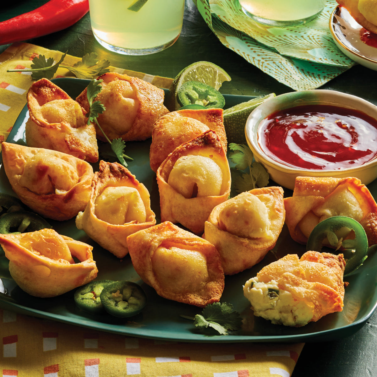Jalapeño Wontons