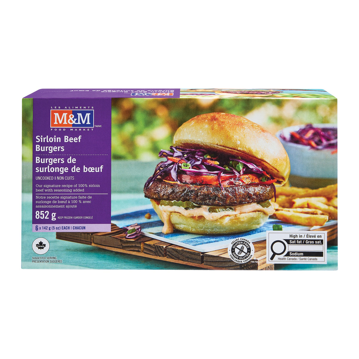 Sirloin Beef Burgers