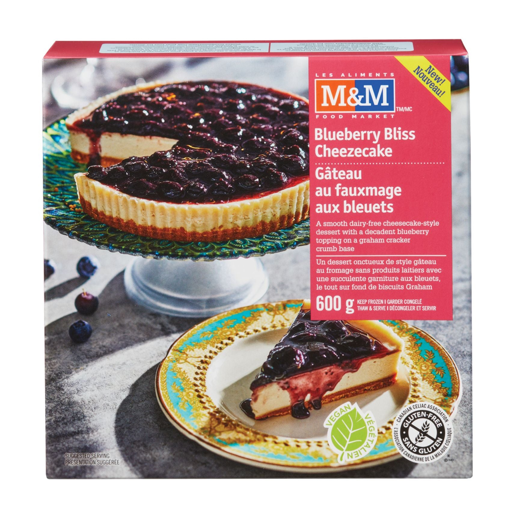 Blueberry Bliss Cheezecake