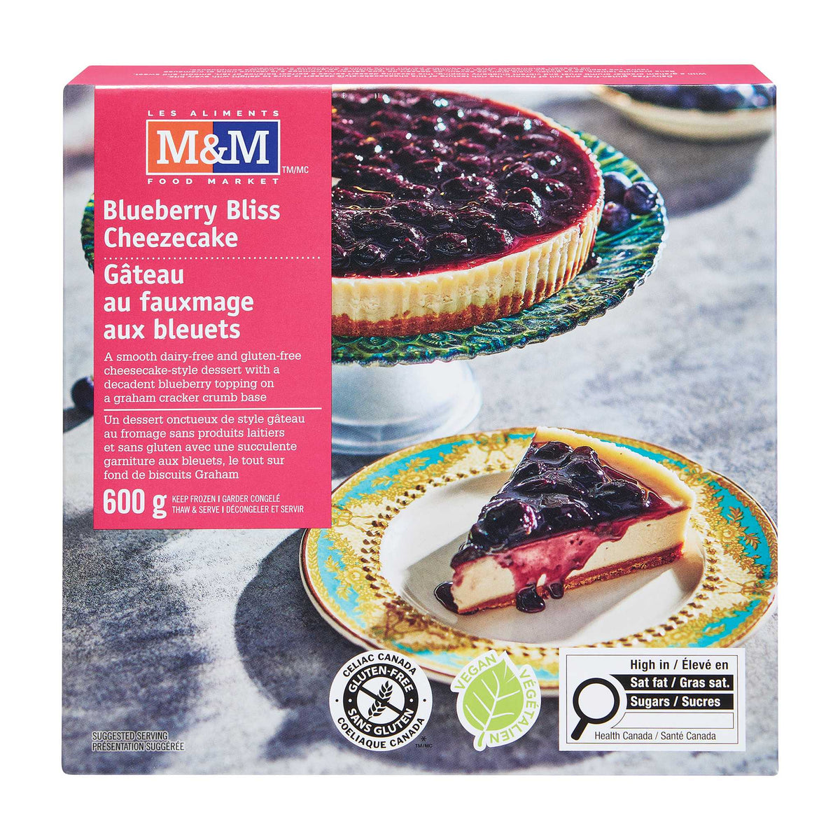 Blueberry Bliss Cheezecake