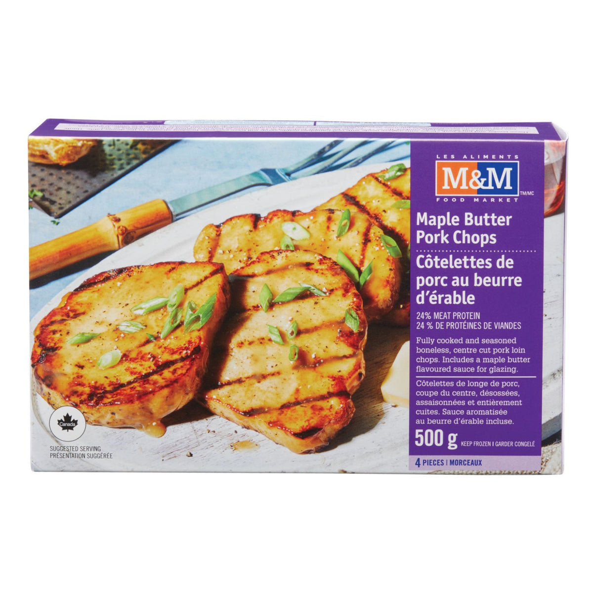 Maple Butter Pork Chops