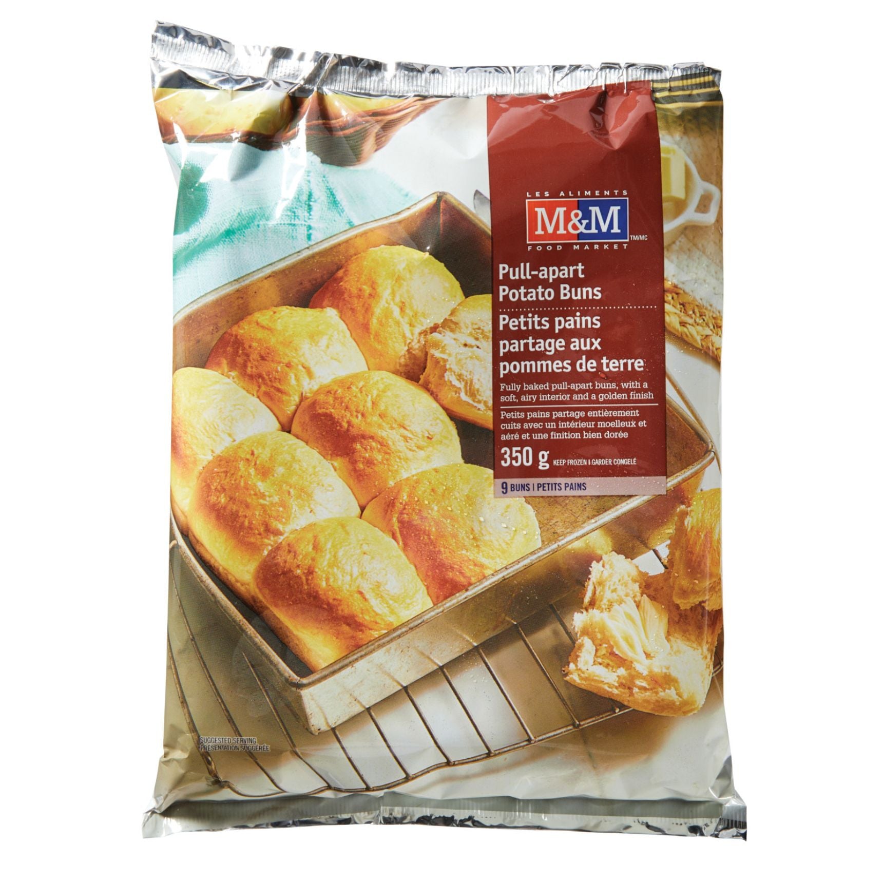 Pull-apart Potato Buns