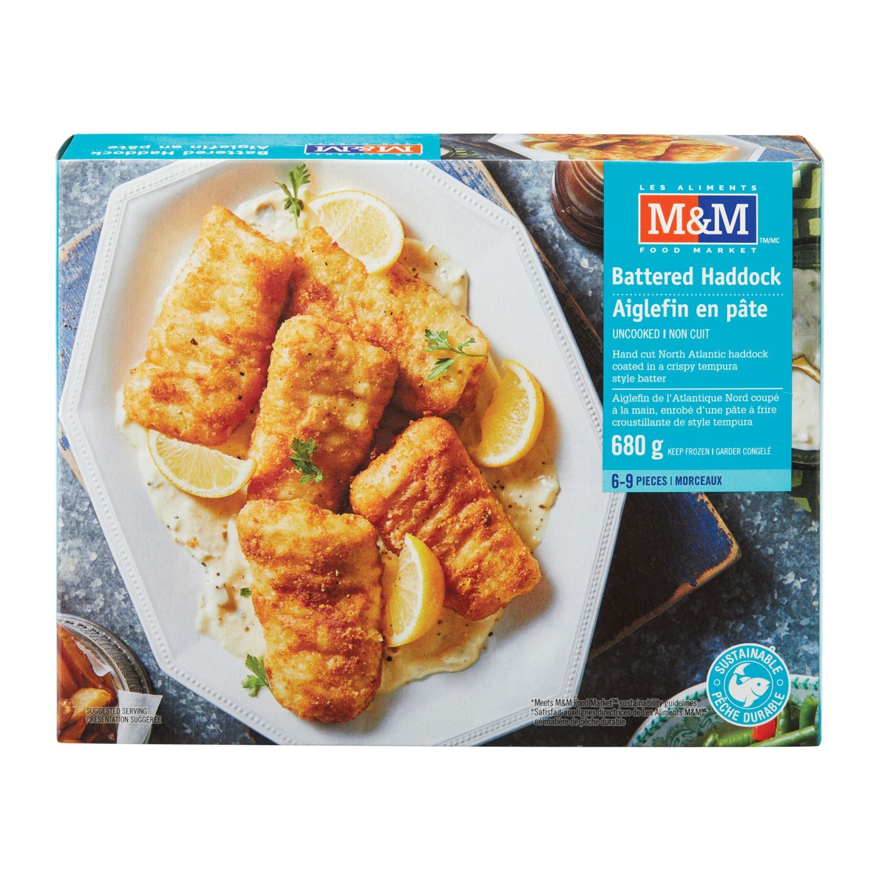 Battered Haddock