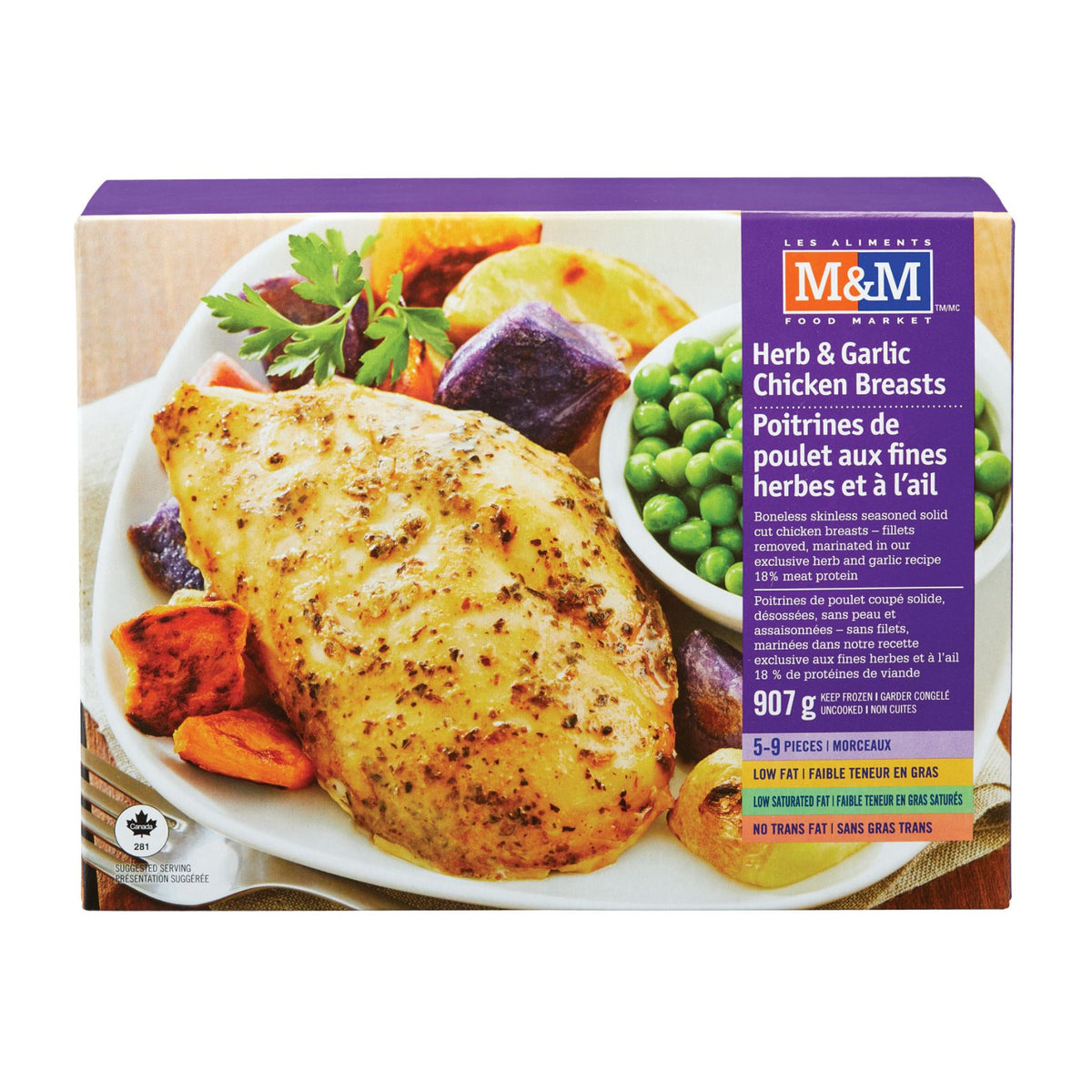 Herb & Garlic Chicken Breasts