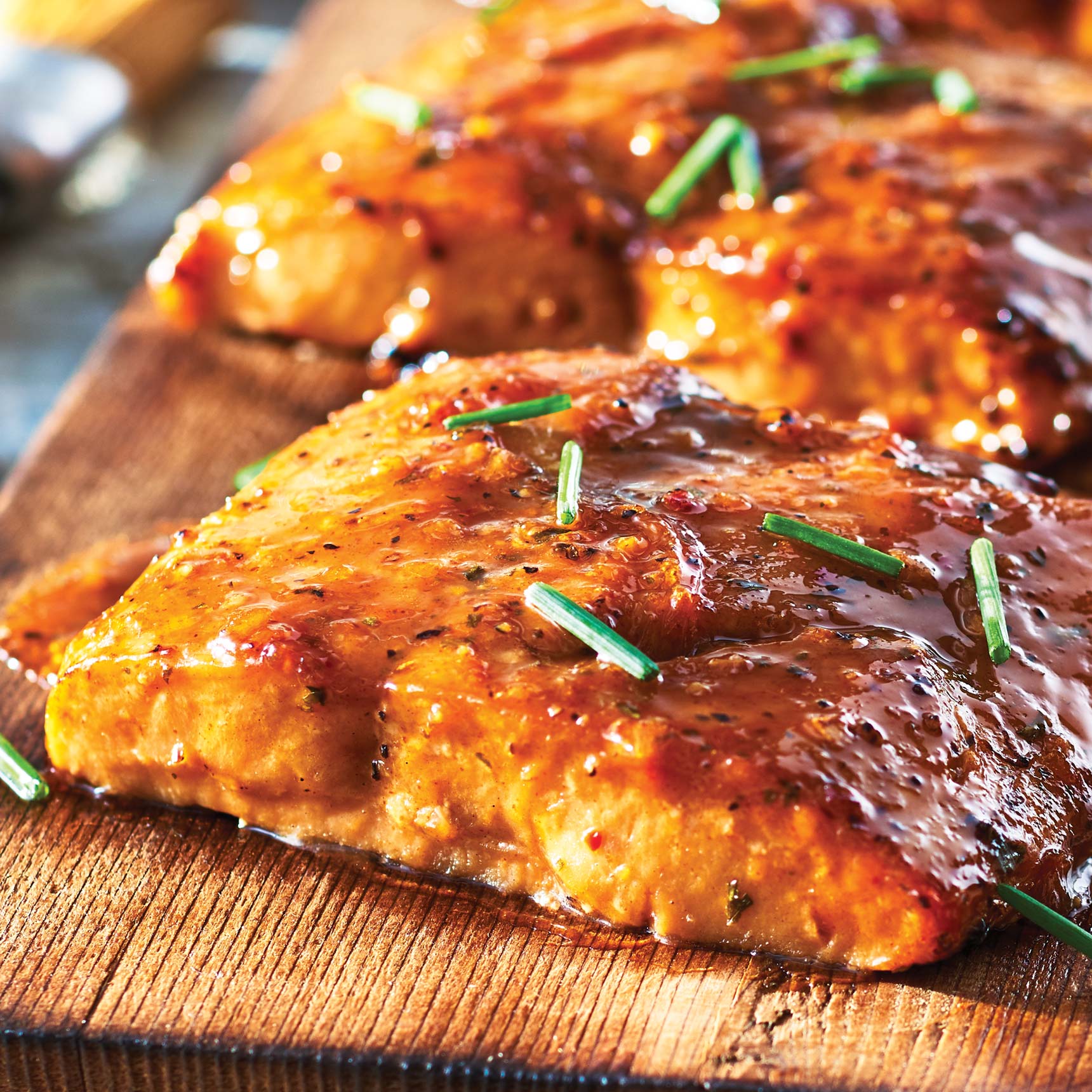 Pink Salmon in Applewood and Maple Sauce