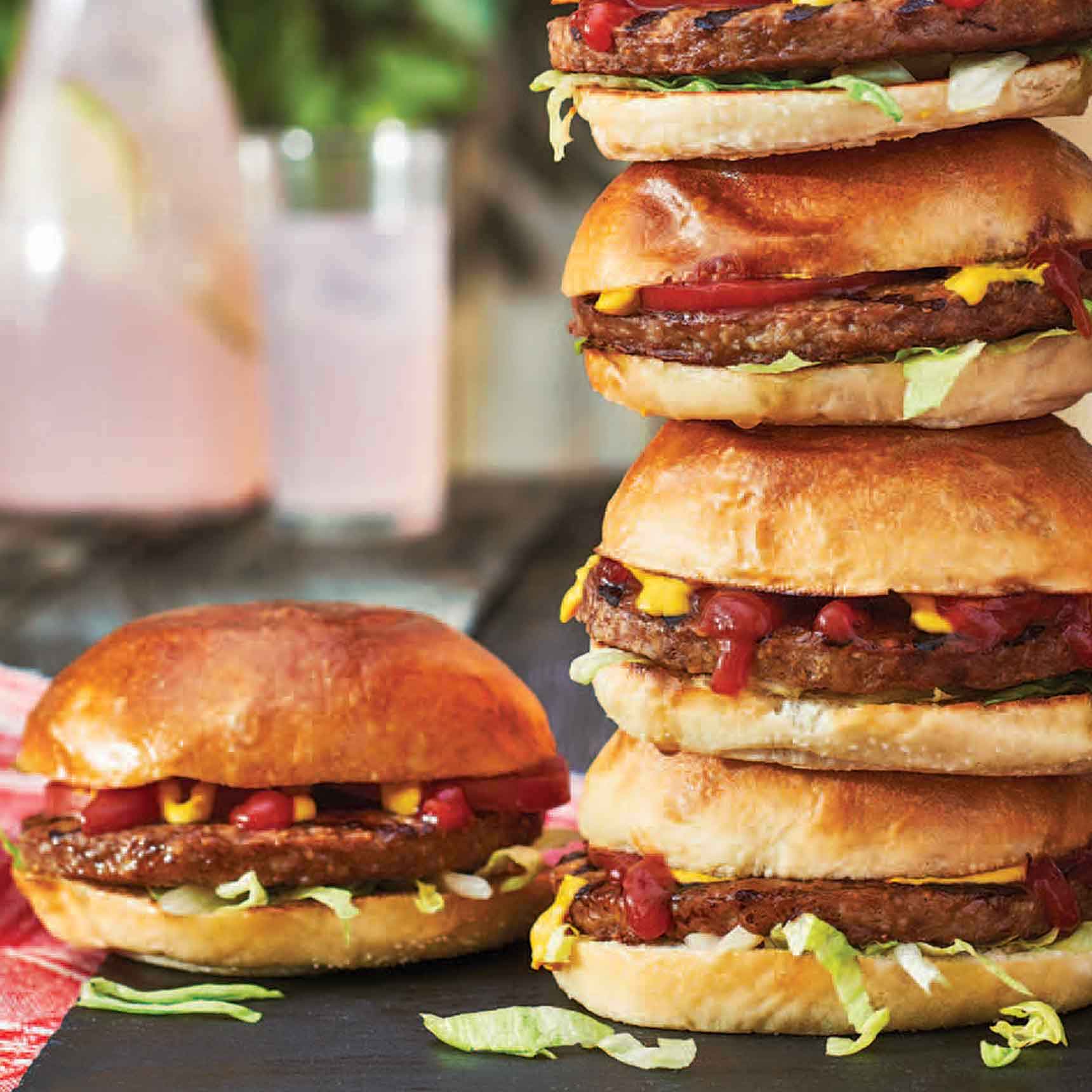 Fully Cooked Tasty Burgers TM (Bulk)