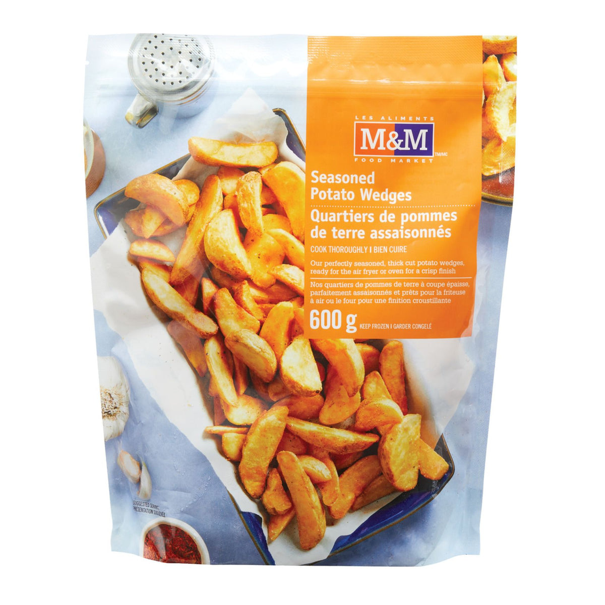 Seasoned Potato Wedges