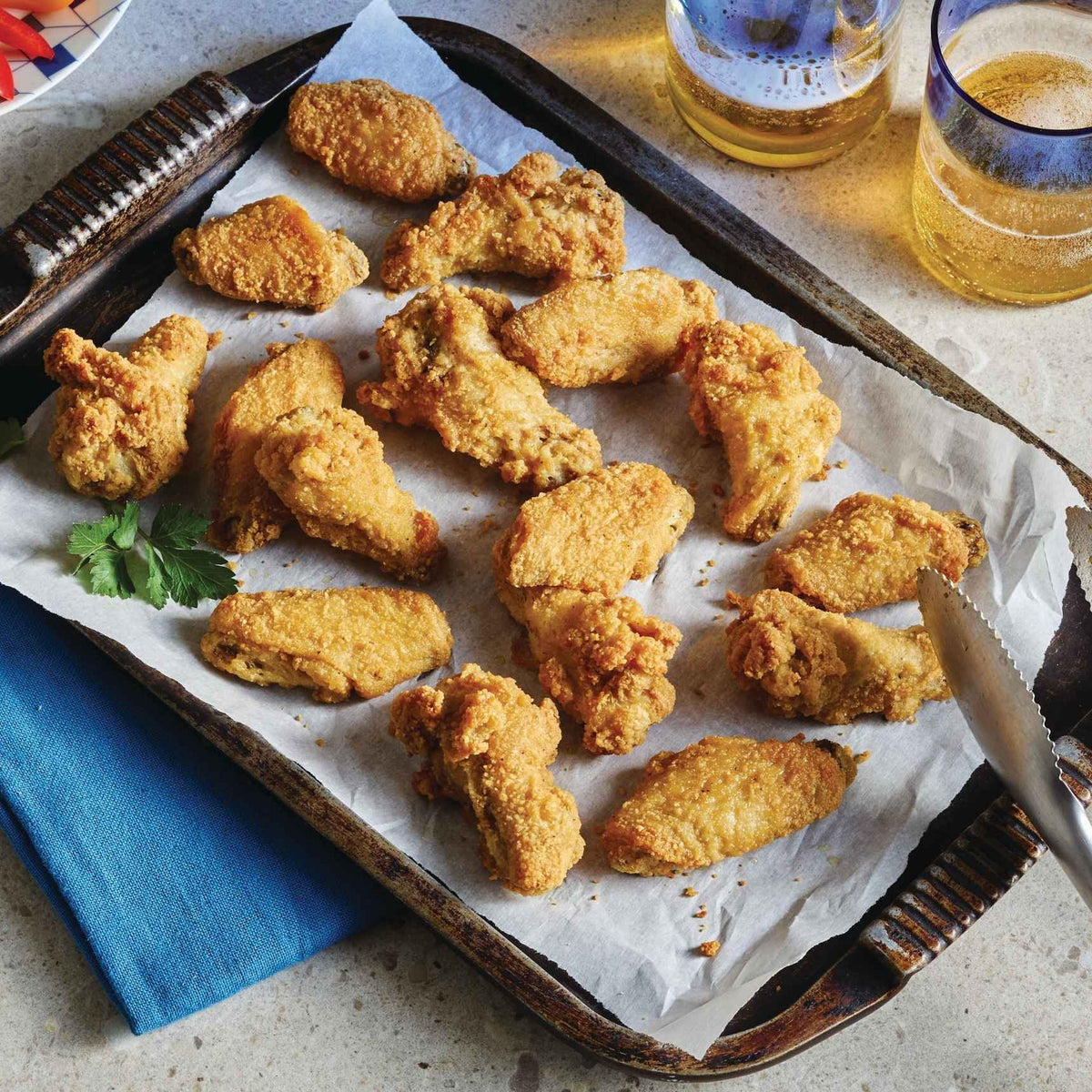 Crispy Breaded Chicken Wings