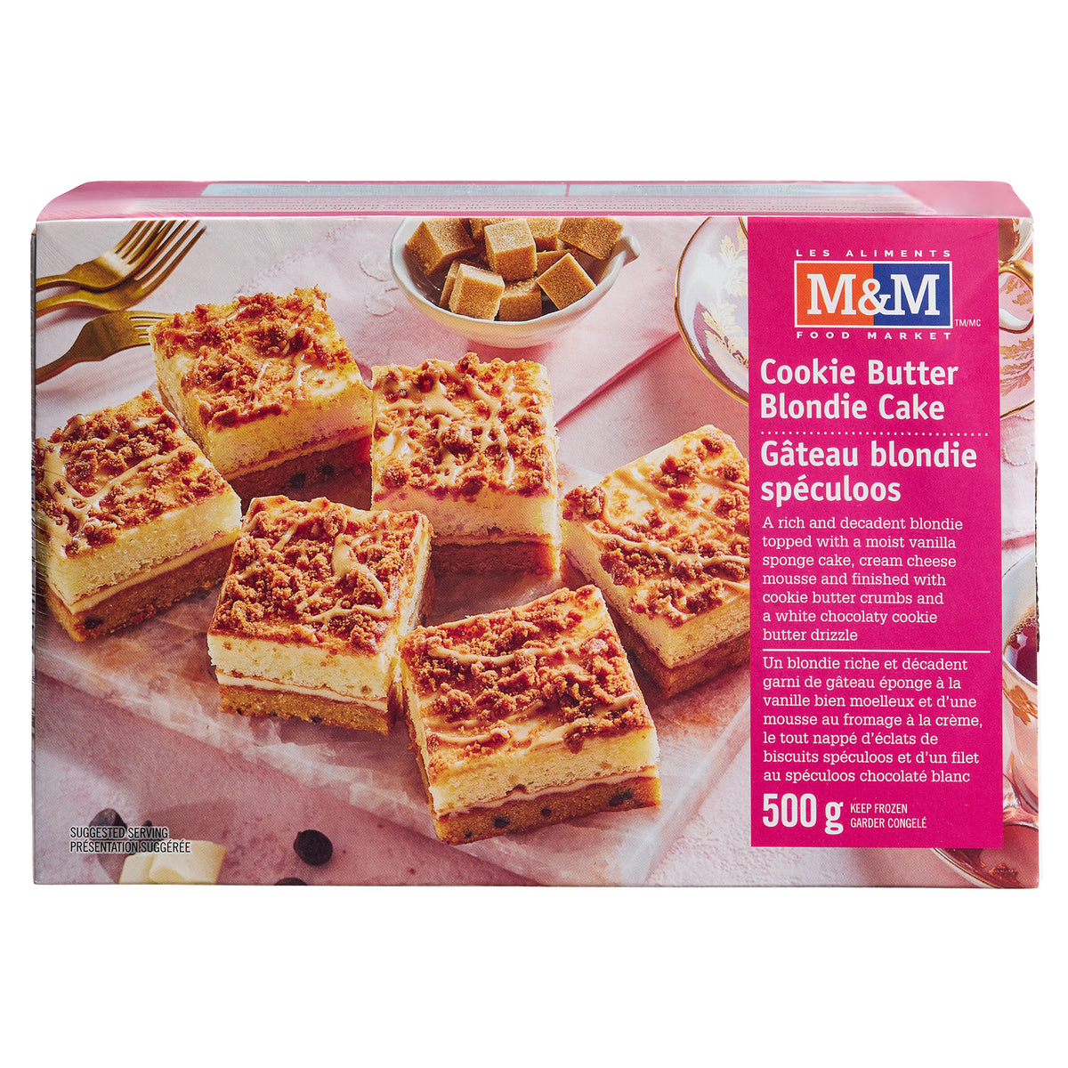 Cookie Butter Blondie Cake