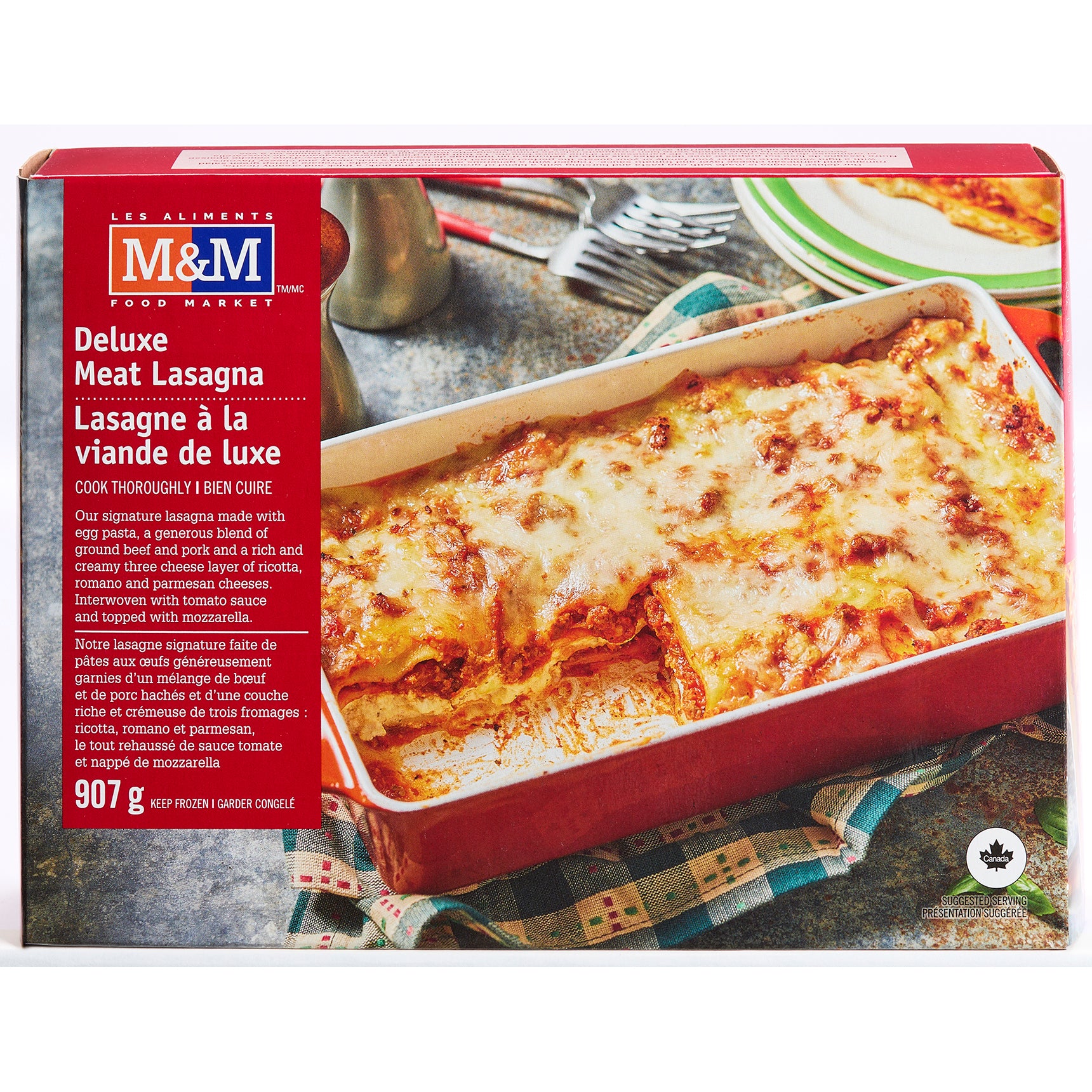 Deluxe Meat Lasagna