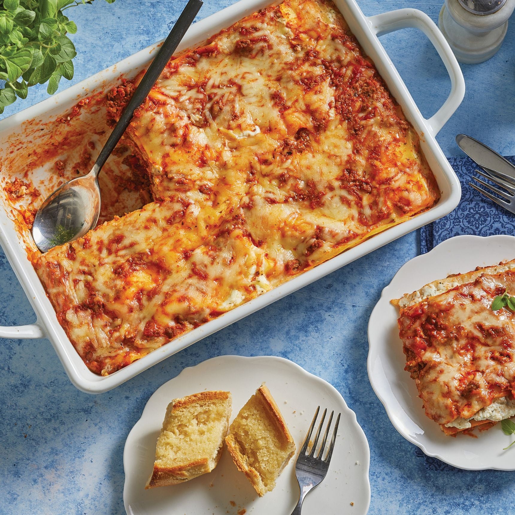 Deluxe Meat Lasagna