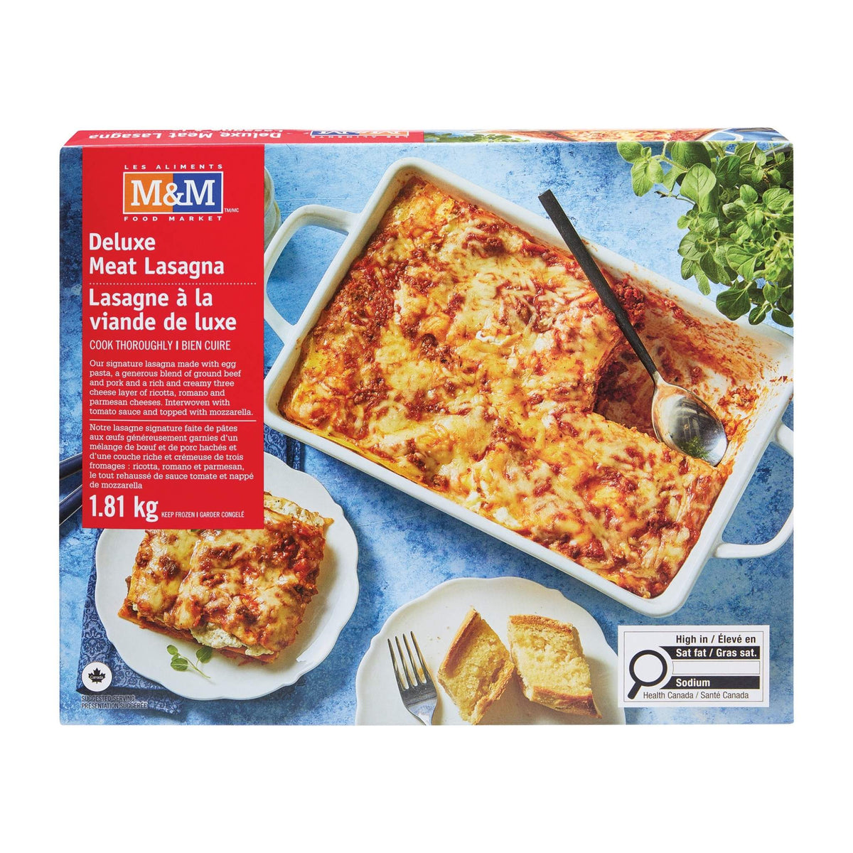 Deluxe Meat Lasagna