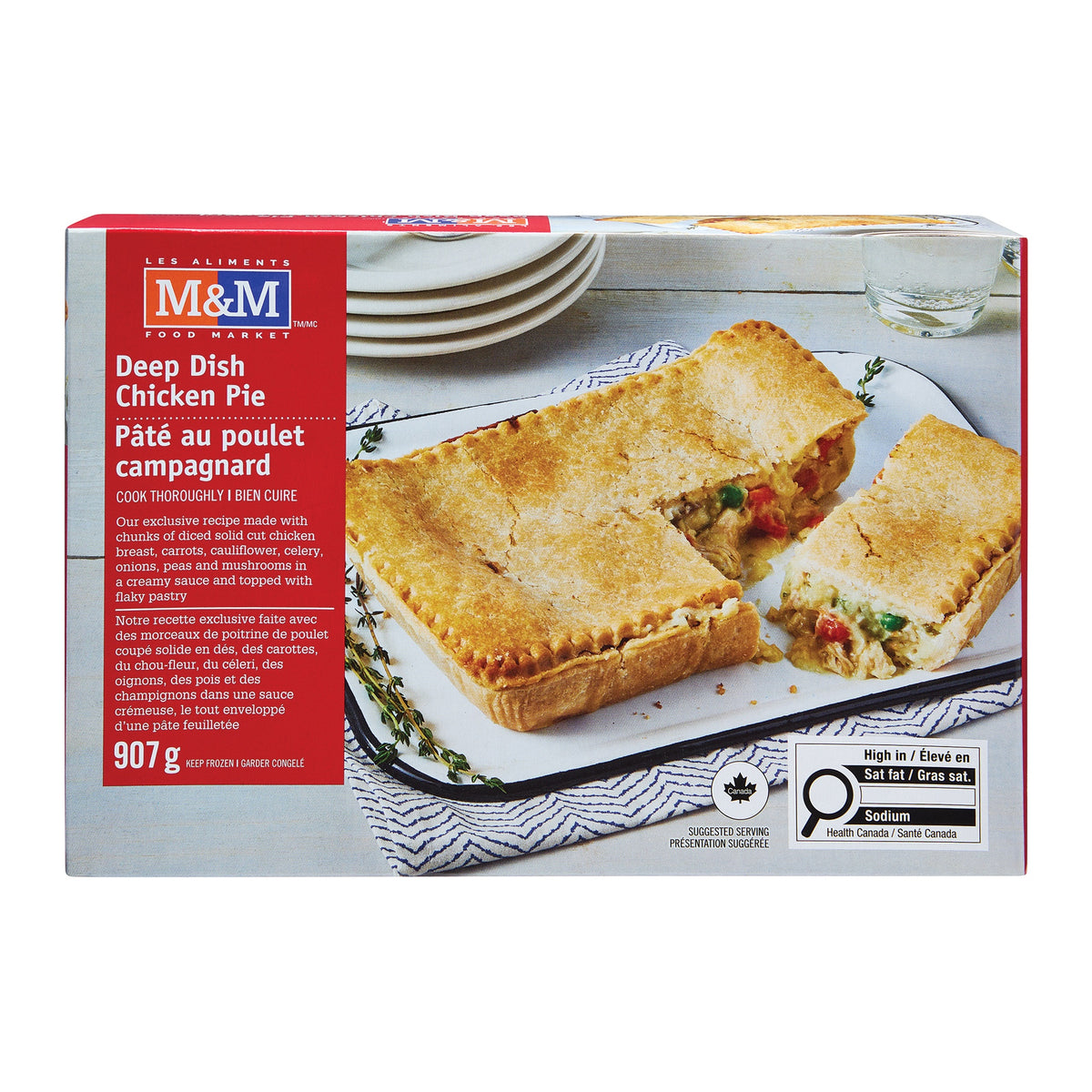 Deep Dish Chicken Pie