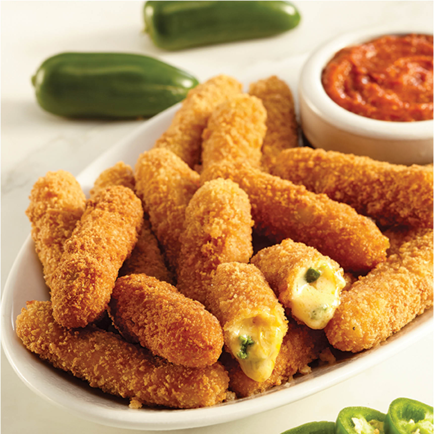 Jalapeño Cheese Sticks