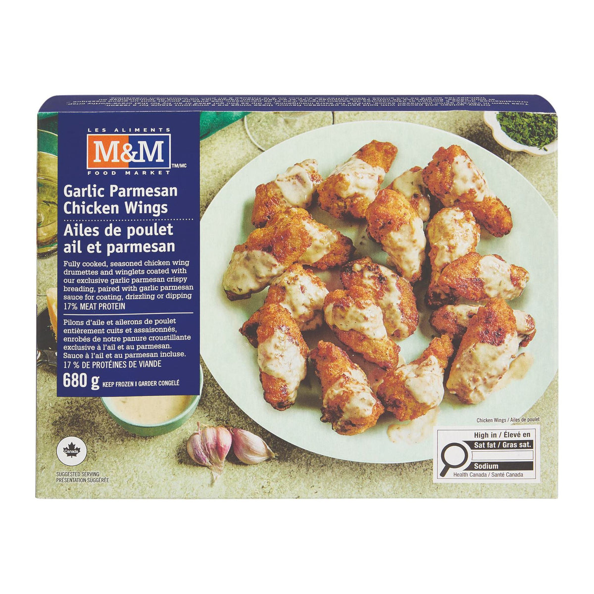 Garlic Parmesan Chicken Wings