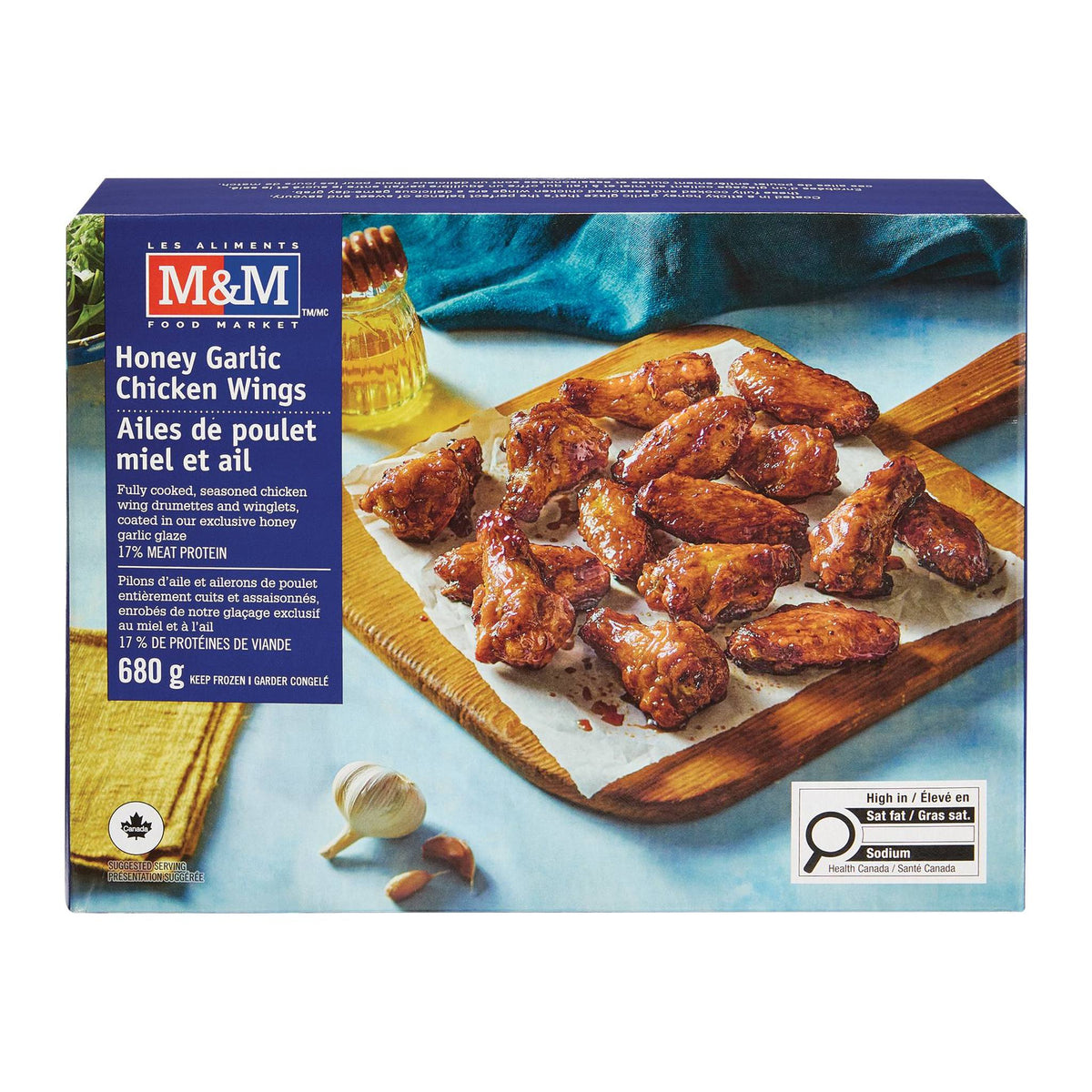 Honey Garlic Chicken Wings
