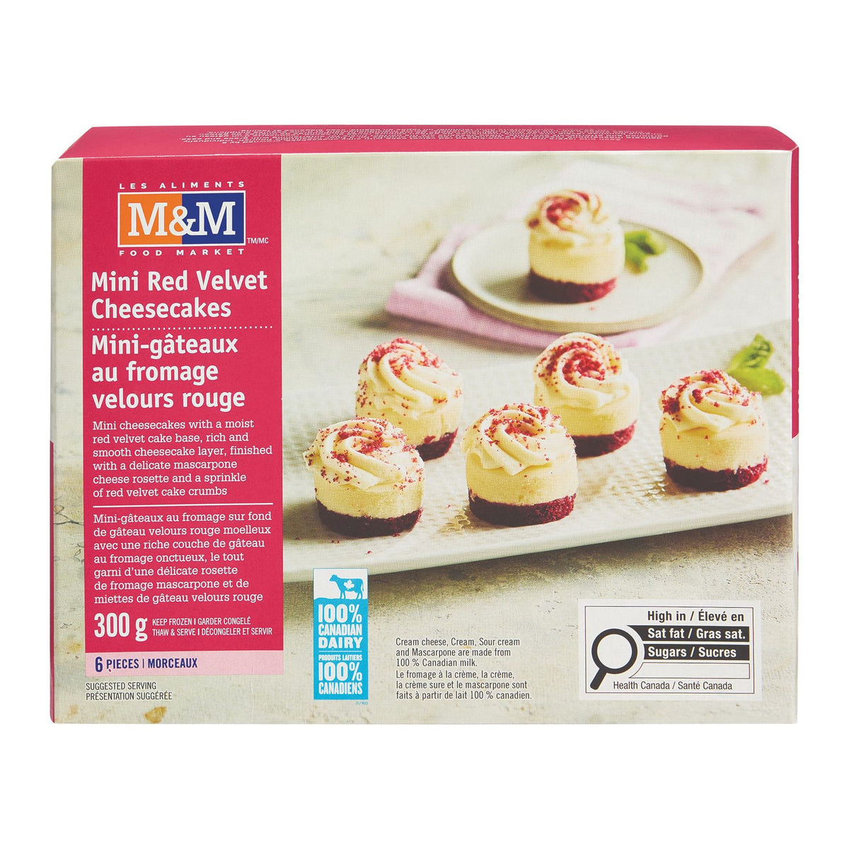 Mini Red Velvet Cheesecakes
