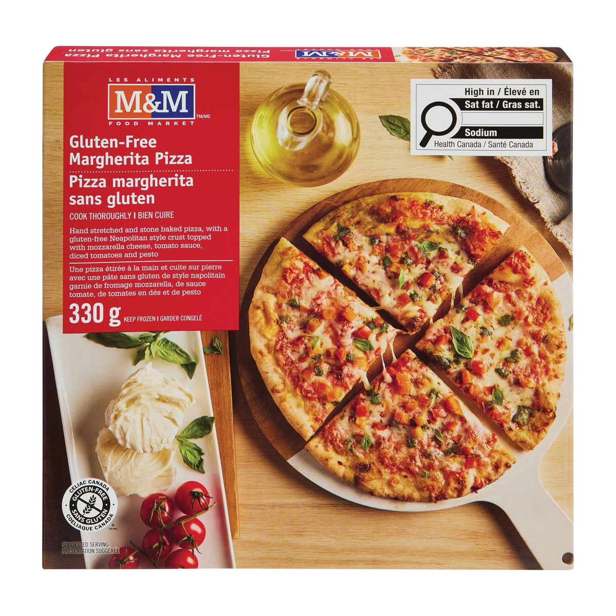 Gluten-Free Margherita Pizza