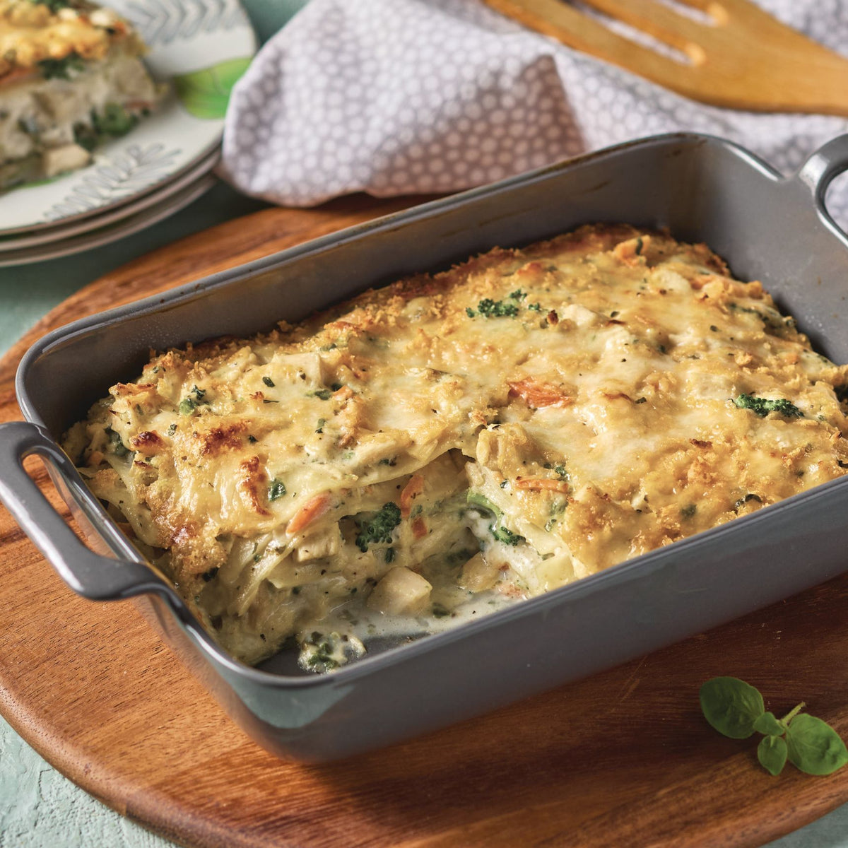 Creamy Chicken Lasagna