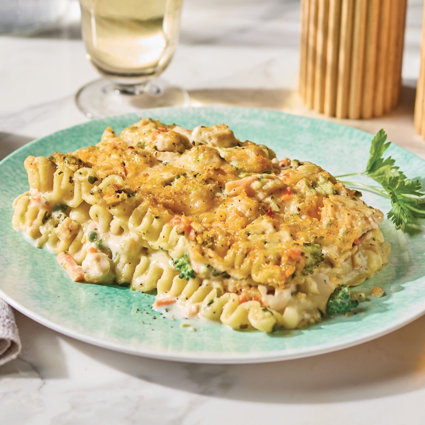 Creamy Chicken Lasagna