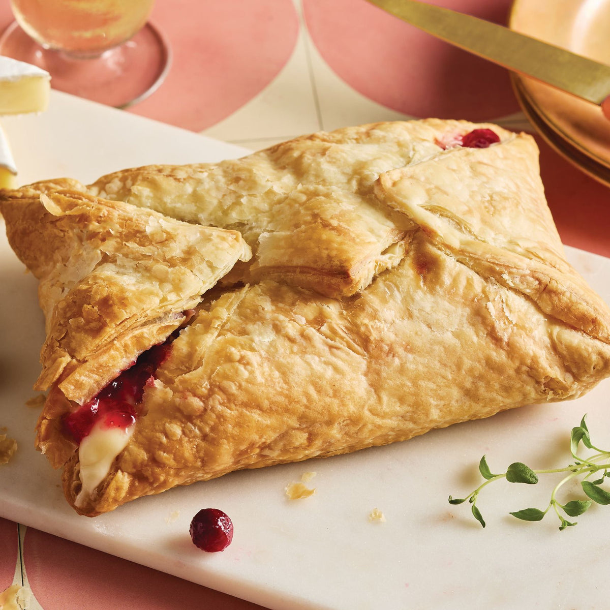 Cranberry Brie Pastry