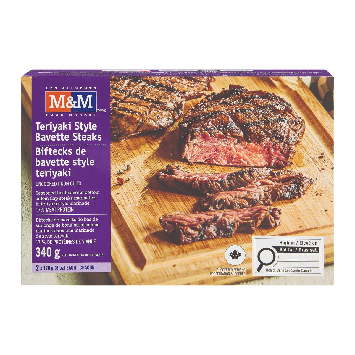 Teriyaki Style Bavette Steaks