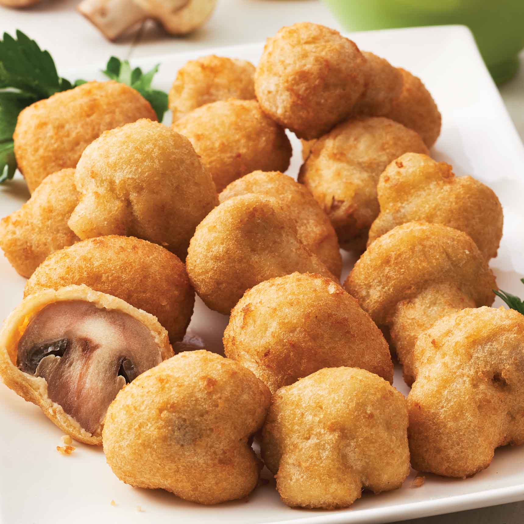 Fried Battered Mushrooms