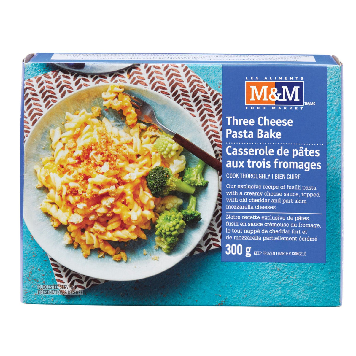 Three-Cheese Pasta Bake