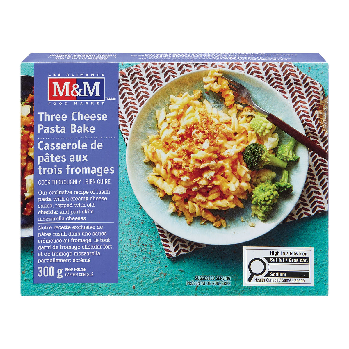 Three Cheese Pasta Bake