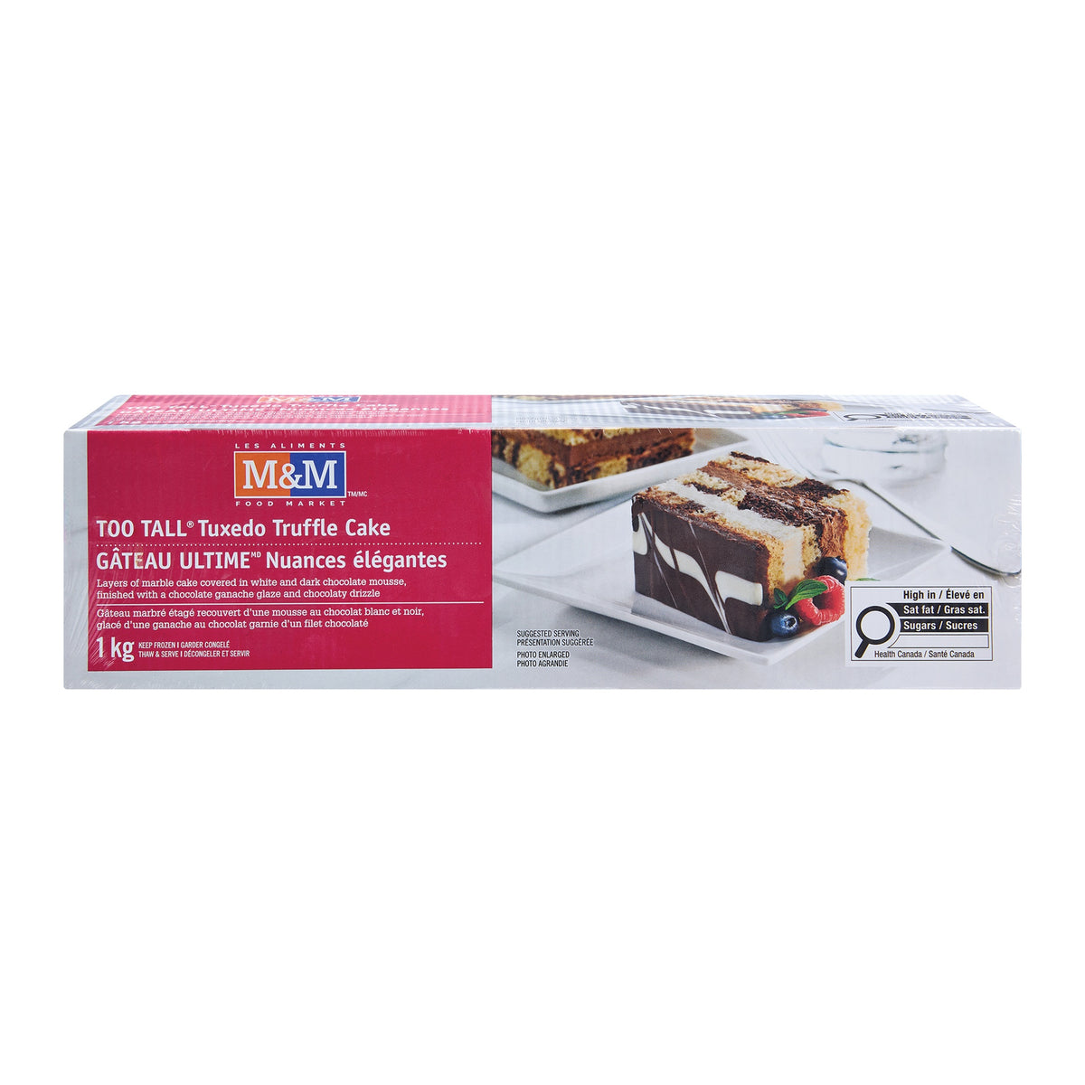 TOO TALL® Tuxedo Truffle Cake