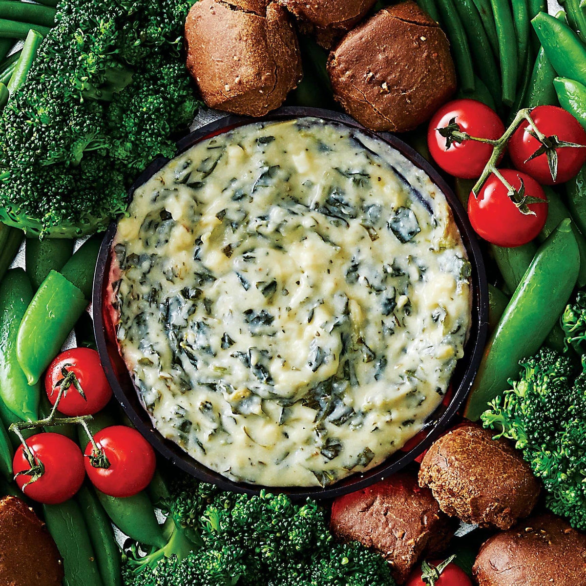Spinach, Artichoke & Cheese Dip
