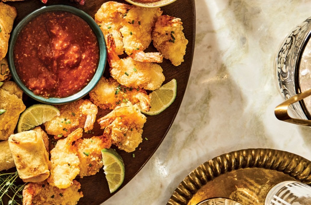 Jumbo Coconut Shrimp with Cocktail Sauce