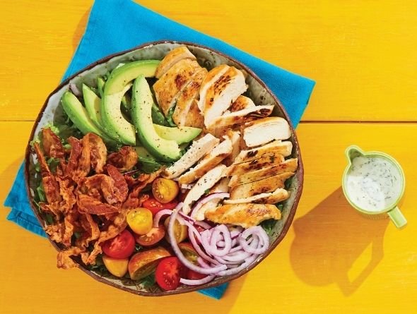 BLT chicken breast salad bowl 