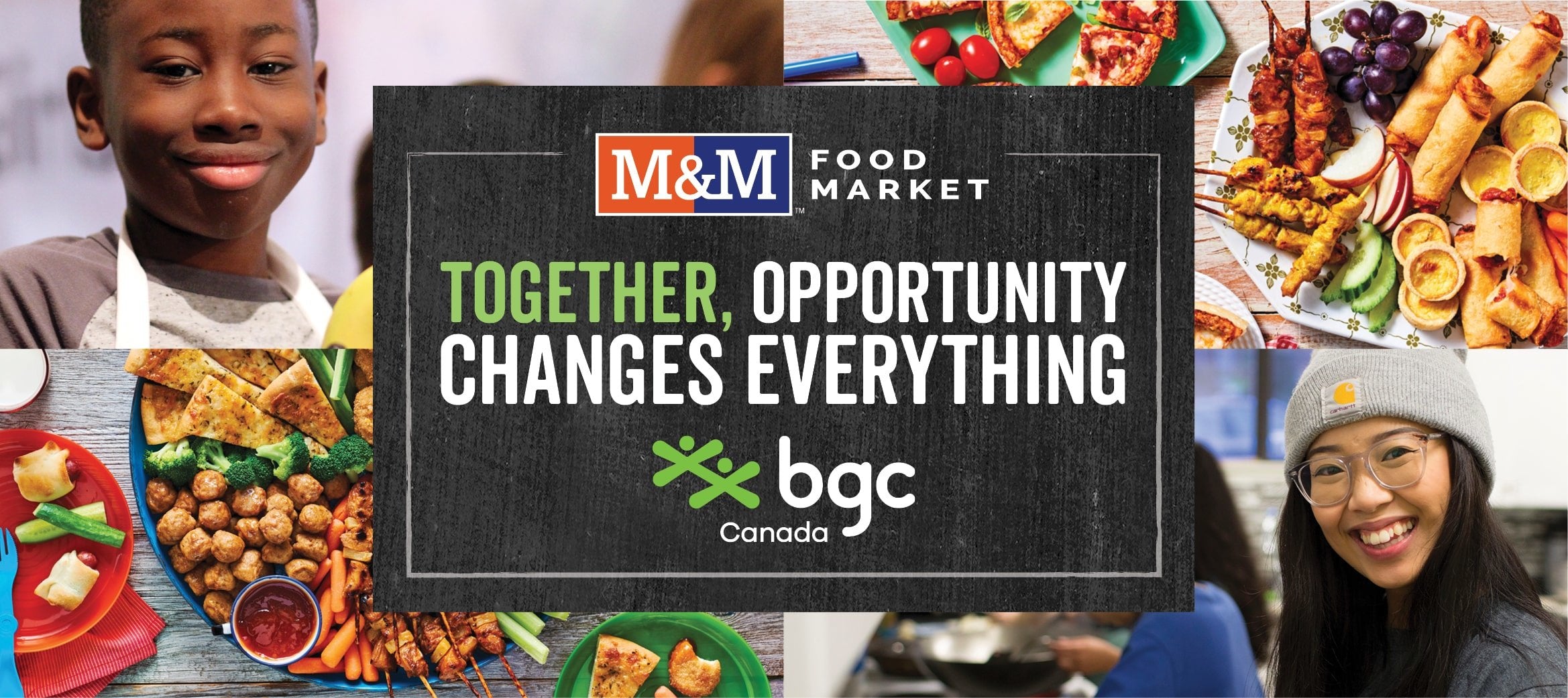 Together, opportunity changes everything - M&M Food Market and BGC Canada