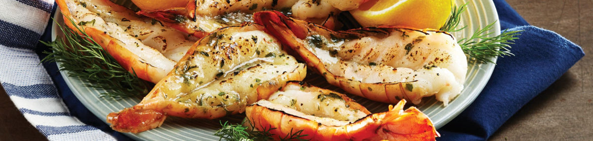 Our made from frozen Garlic Shrimp